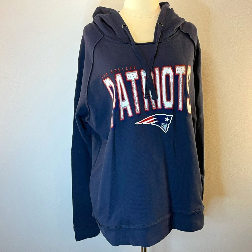 NFL New England Patriots Women's Team Hooded Sweater - Size Large - NWT